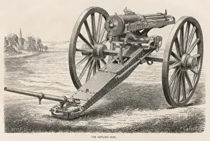 Gatling gun