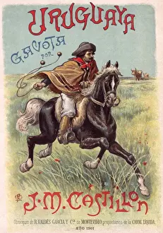 Wraps Prints: Gaucho Using Bolas