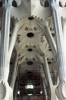 Spain. Barcelona. Basilica and Expiatory Church of the Holy
