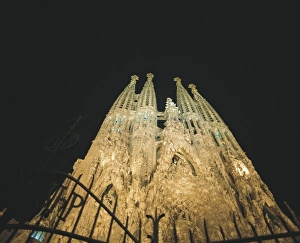 Spain. Barcelona. Basilica and Expiatory Church of the Holy