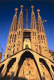 Spain. Barcelona. Basilica and Expiatory Church of the Holy