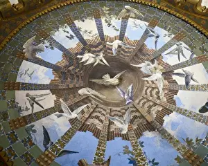 Gaudi Prints: GAUDI, Antoni. Vicens House. Dome