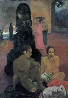 Pushkin Prints: GAUGUIN, Paul (1848-1903). The Great Budda. 1899