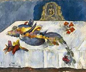 GAUGUIN, Paul (1848-1903). Still Life with Exotic