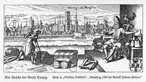 Gdansk Prints: Gdansk in 1700