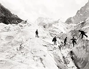 Glacier Gallery: The Géant Glacier, Mont Blanc, Alps