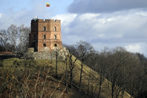 Images Dated 14th March 2012: Gediminas Tower. Vilnius. Lithuania