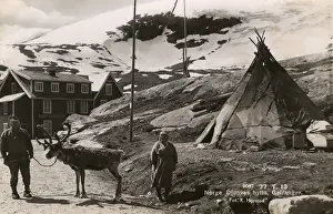 Geiranger, Norway - Djupvasshytta Hotel on Djupvatn Lake