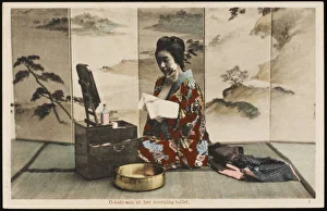 Geisha At Her Toilet, 1902