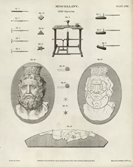 Blake Collection: Gem and cameo engraving tools and equipment