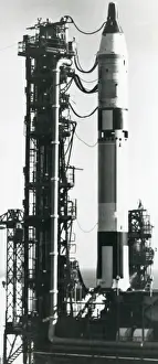 Gemini spacecraft on its Titan II launch vehicle