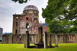 Images Dated 5th July 2015: The Genbaku Domu, Atomic Bomb Dome, Hiroshima