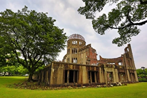 Images Dated 5th July 2015: The Genbaku Domu, Atomic Bomb Dome, Hiroshima