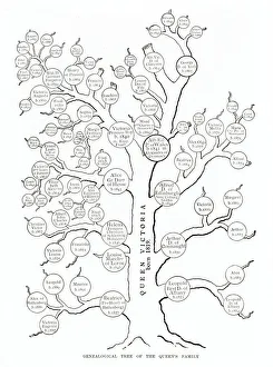 Ancestry Gallery: Genealogical tree of Queen Victorias family