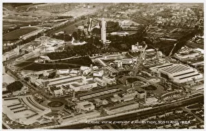 Images Dated 29th July 2016: General aerial view, Empire Exhibition, Glasgow, Scotland