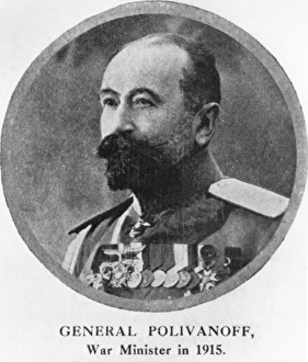 Andreyevich Gallery: General Alexei Polivanov, Russian army officer