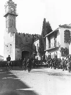 Allenby Gallery: General Allenby entry into Jerusalem 1917