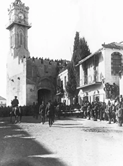 Images Dated 26th May 2011: General Allenby entry into Jerusalem 1917
