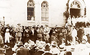 Allenby Prints: General Allenby in Jerusalem in May 1918