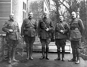 Allenby Gallery: General Allenby with Spanish Generals