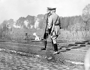 Allenby Gallery: General Allenby at Wytschaete 1914