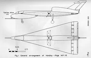 General arrangement of Handley Page
