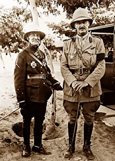 Allenby Prints: General Bailloud and General Allenby during WW1