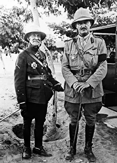 General Bailloud and General Allenby during WW1