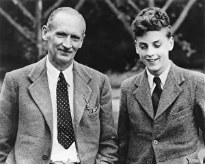 Viscount Gallery: General Bernard Montgomery visits his son David