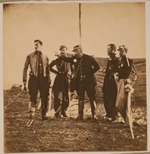 General Bosquet giving orders to his staff