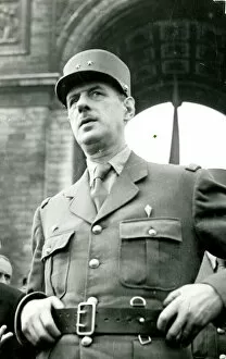 Images Dated 12th July 2016: General Charles de Gaulle, French soldier and statesman