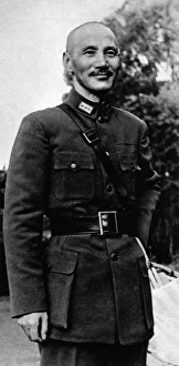 Images Dated 19th August 2011: General Chiang Kai-Shek, 1941