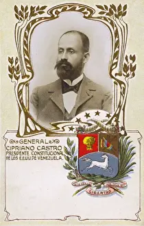 Venezuela Prints: General Cipriano Castro - President of Venezuela