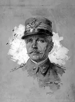 Cadorna Prints: General Count Luigi Cadorna, Italian General, WW1