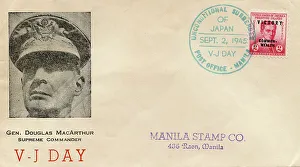 Postmark Prints: General Douglas MacArthur, WW2 Supreme Commander