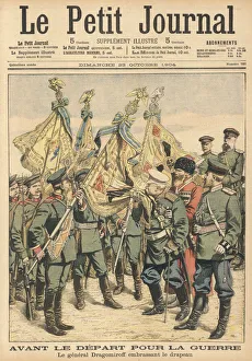 Fails Collection: General Dragomirov kisses the Russian flag as an assurance of victory over the Japanese