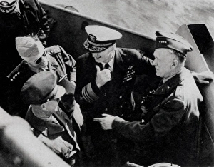 General Dwight Eisenhower, General Henry Arnold, Admiral Ernest King and General George Marshall General Dwight Eisenhower, General Henry Arnold, Admiral Ernest King and General George Marshall