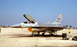 56th Prints: General Dynamics F-16A Fighting Falcon 78-0345