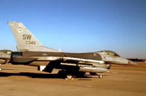 1998 Prints: General Dynamics F-16C Fighting Falcon 91-0346