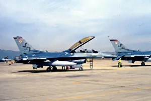 56th Prints: General Dynamics F-16D Fighting Falcon 83-1179