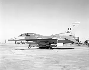 56th Prints: General Dynamics F-16D Fighting Falcon 85-1507
