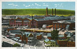 Chimneys Collection: General Electric Company, Schenectady, New York, USA