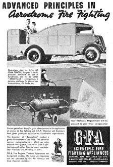 Tenders Prints: General Fire Appliance GFA Airfield Fire Tenders