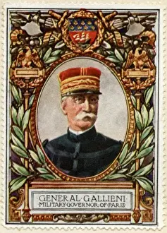 Gallieni Prints: General Gallieni / Stamp