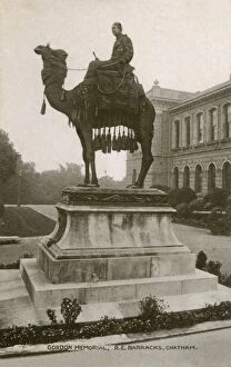 Engineers Collection: General Gordon Statue, Chatham
