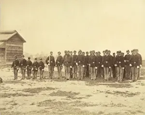 1865 Prints: General Grants cavalry escort, City Point, Va. March, 1865