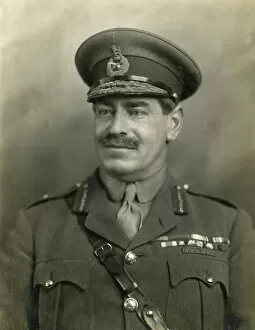 Images Dated 8th September 2011: General HCC Uniacke, British artillery officer, WW1