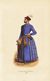 Plume Prints: General in the Indian imperial guard (Delhi)