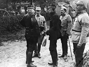 Joffre Prints: General Joffre and others during WW1
