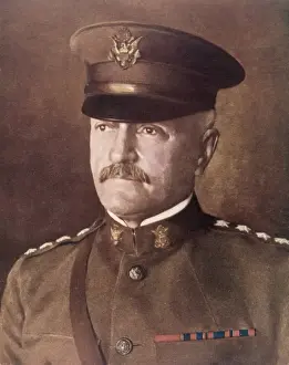 General John Pershing, American army officer, WW1